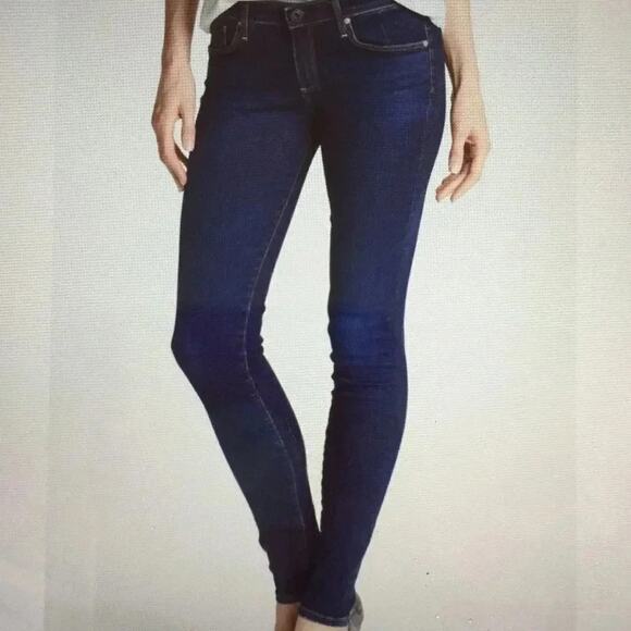  Adriano Goldschmied extreme skinny dark wash  jeans size 26R - Picture 1 of 11